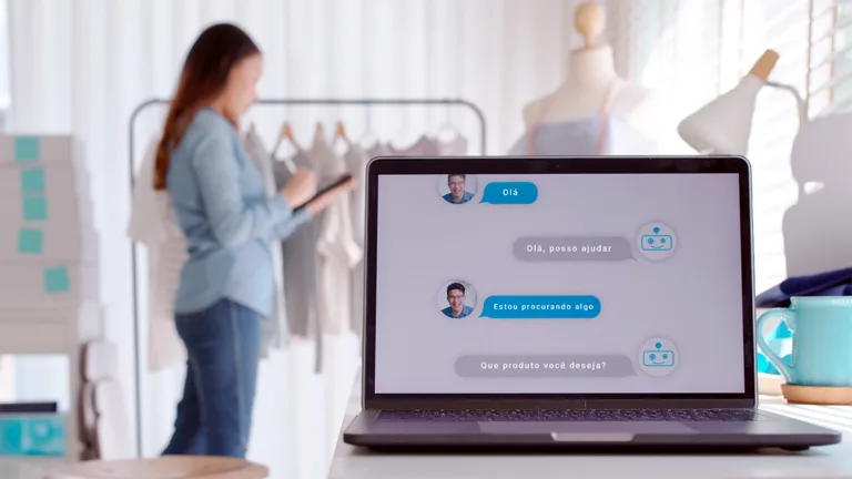 Conversa com chatbot pelo pc