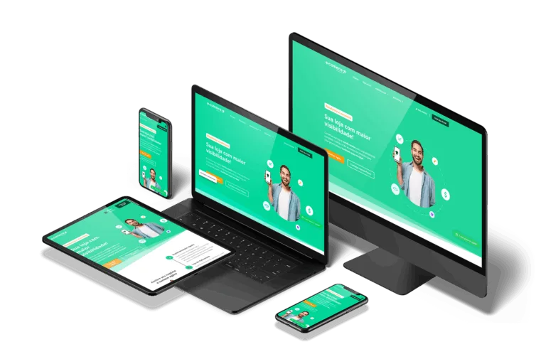 Ecomece - Plataforma de e-commerce - site para funil de vendas