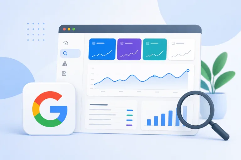 imagem mostrando uma ilustracao do google search console como usar